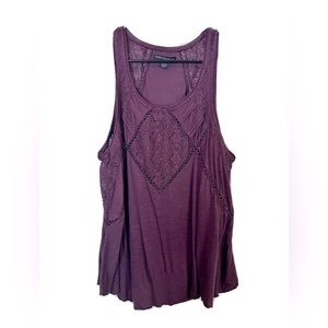 American Eagle | Burgundy tank top